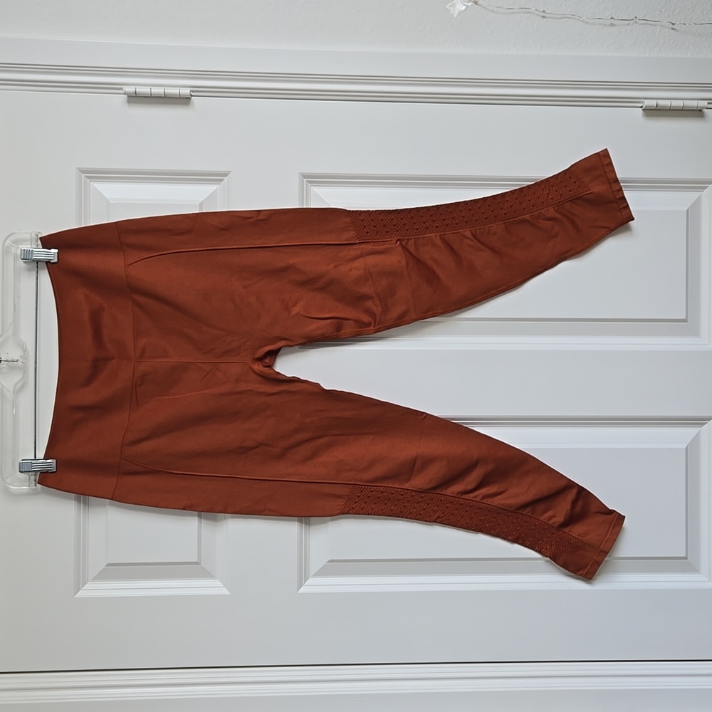 Fabletics rusty orange leggings